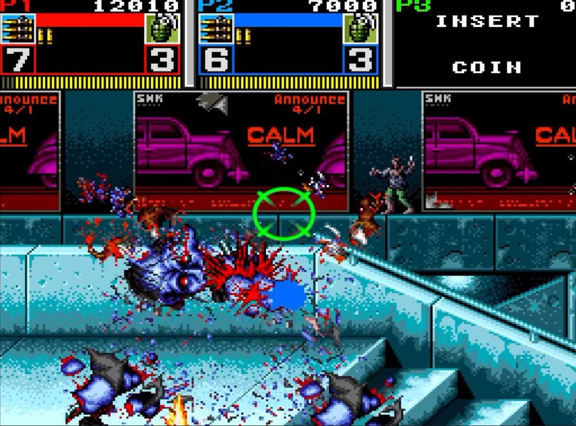 Beast Busters - геймплей игры Arcade